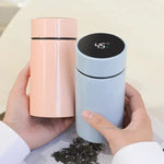 200Ml Smart Thermos Wasser Flasche Intelligente Temperatur Anzeige Edelstahl Vakuum Flaschen Thermos Flaschen Mit Filter Tee Tasse